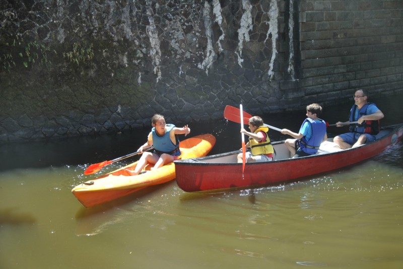 canoë sur le brivet