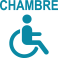 Location avec chambre accessible