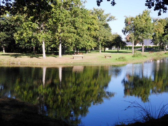 Etang des Trous à Tenaud à Ste Reine de Bretagne