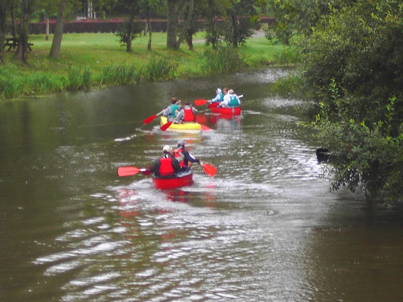 canoës sur le Brivet