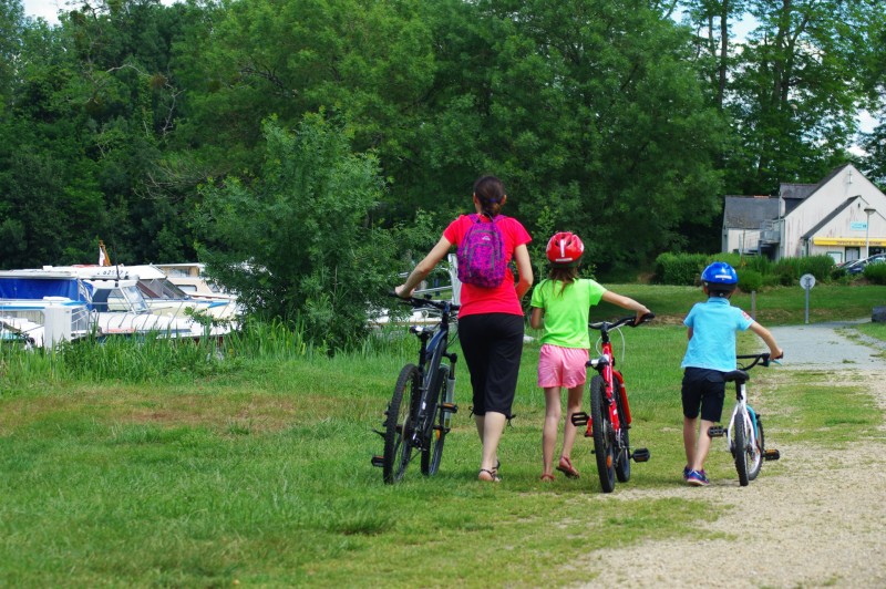 Vélodyssée à Vélo à Guenrouët