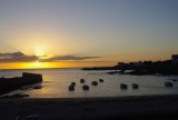 Coucher de soleil sur le Port Saint-Michel à Batz-sur-Mer