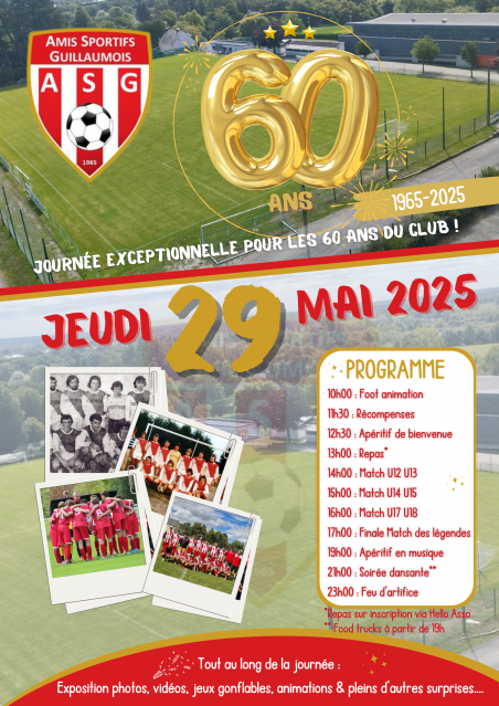 60 ans du club de foot ASG