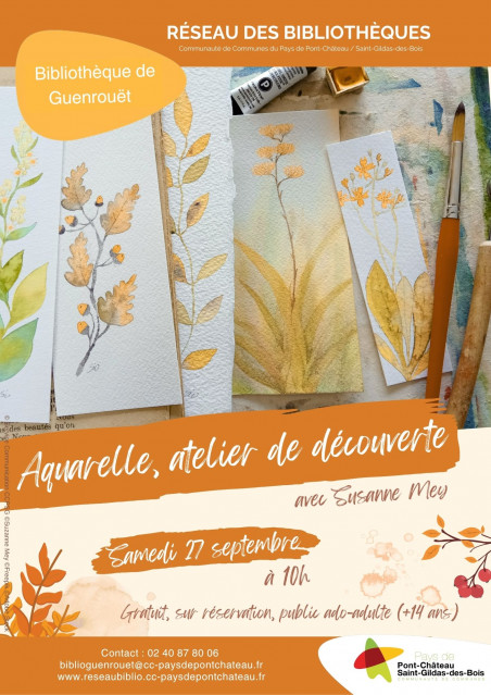 Atelier aquarelle 