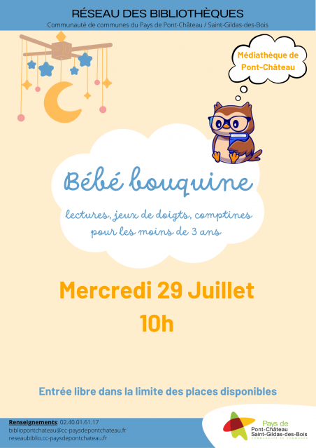 Bébé bouquine