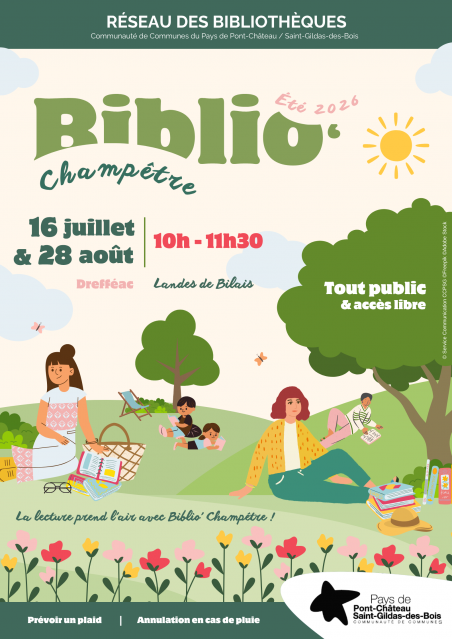 Biblio champêtre Drefféac