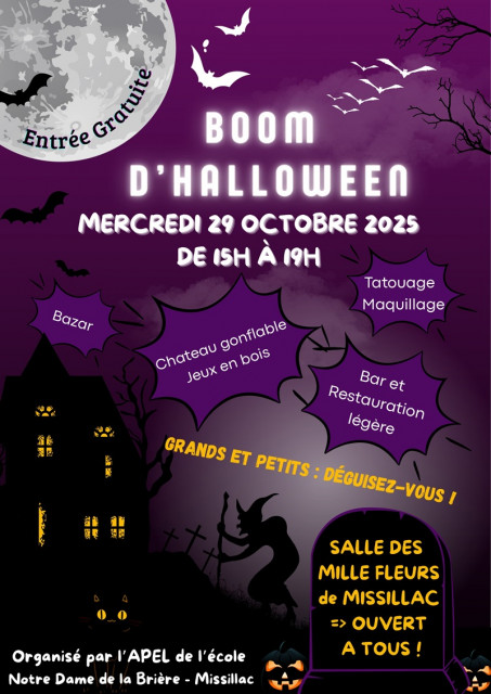 Boum d'Halloween 