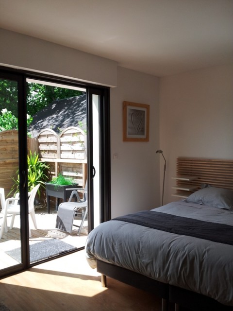Chambre dans maison à Plessé près du canal de Nantes à Brest
