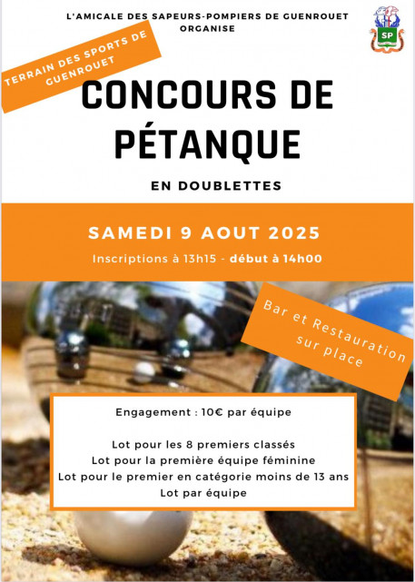 Concours de pétanque