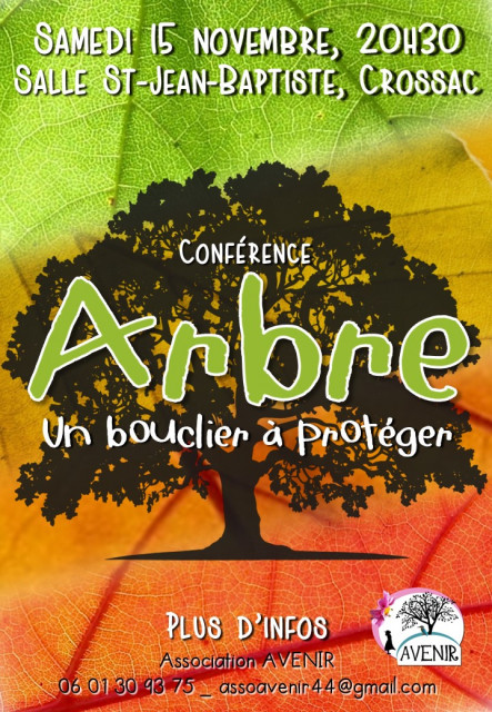 Conférence arbre un bouclier à protéger 
