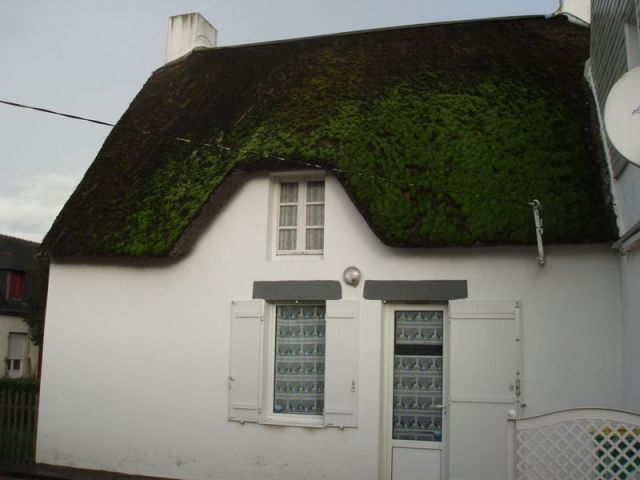 Façade de la chaumière