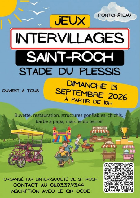 Jeux Intervillages St Roch à Pont-Château