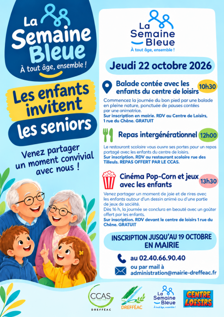 La semaine bleue à Drefféac