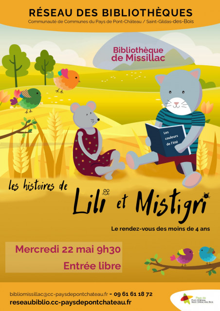 Les histoires de Lili et Mistigri