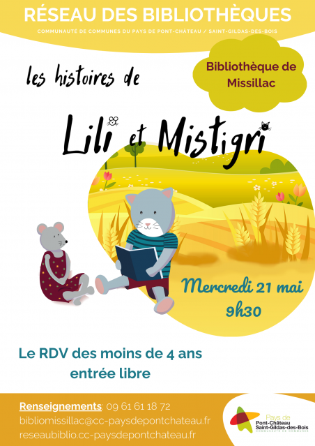 Les histoires de Lili et Mistigri