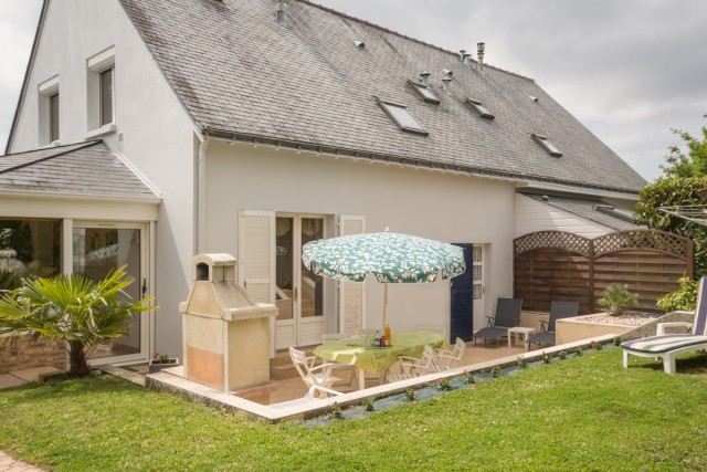 Location de vacances -gite 44G308921- jardin et terrasse- La Baule