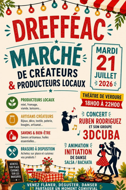 Marché de créateurs et producteurs locaux