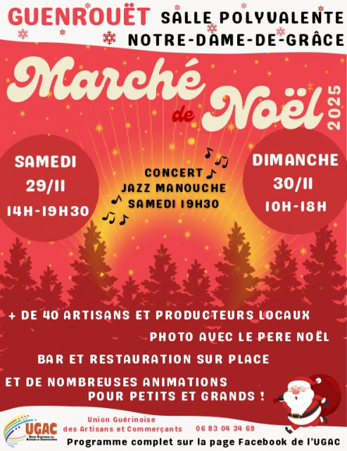 Marché de Noël à Guenrouët