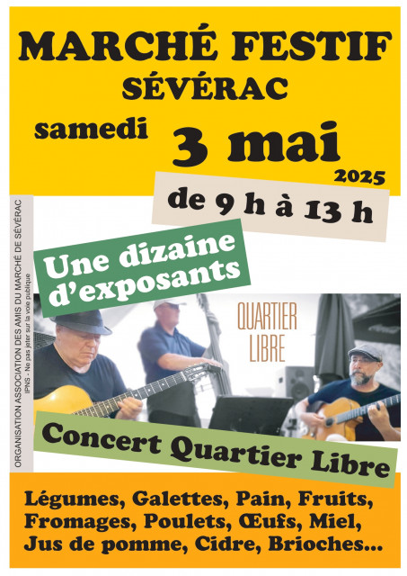 Marché festif de Sévérac