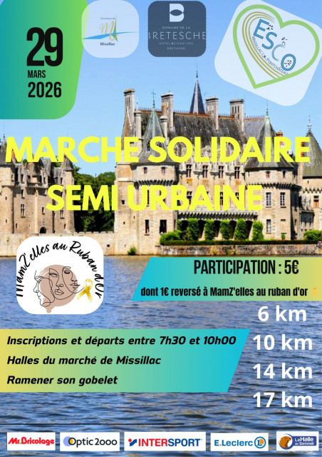 Marche solidaire semi urbaine 