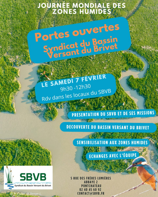 Portes ouvertes du Syndicat du Bassin Versant du Brivet