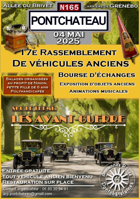 Rassemblement de véhicules anciens 