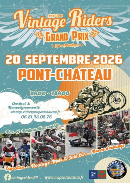 Vintage Riders : Grand prix Loire Atlantique