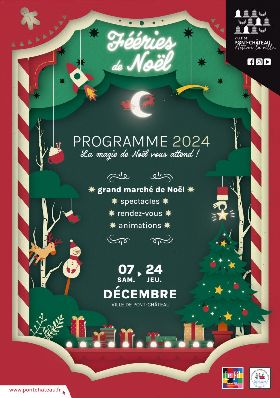 animations de noël - © Mairie de Pont-Château animations de noël