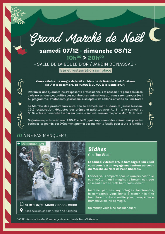 animations de noël - © Mairie de Pont-Château animations de noël