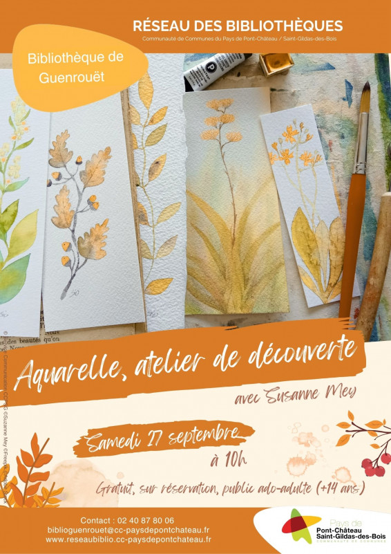 Atelier aquarelle 