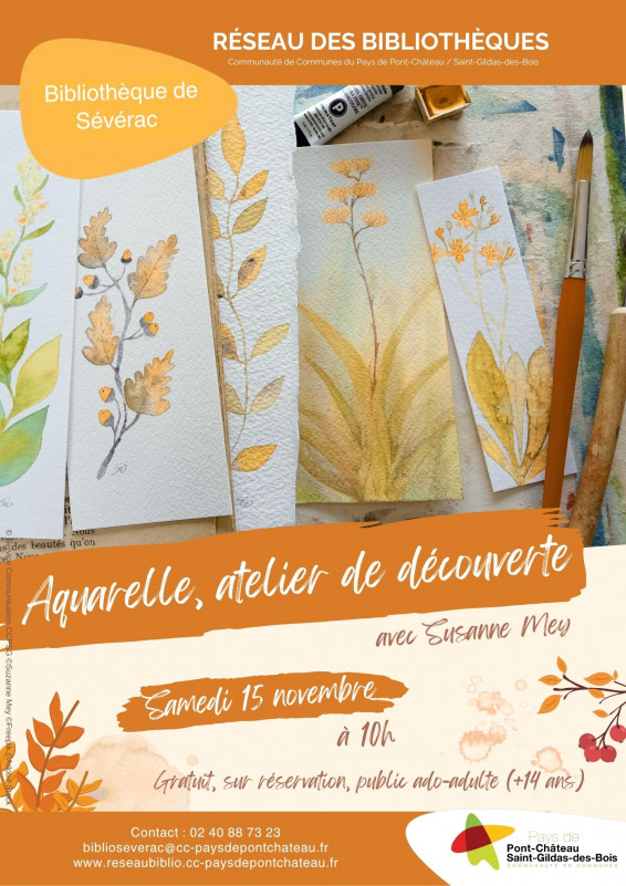 Atelier aquarelle 