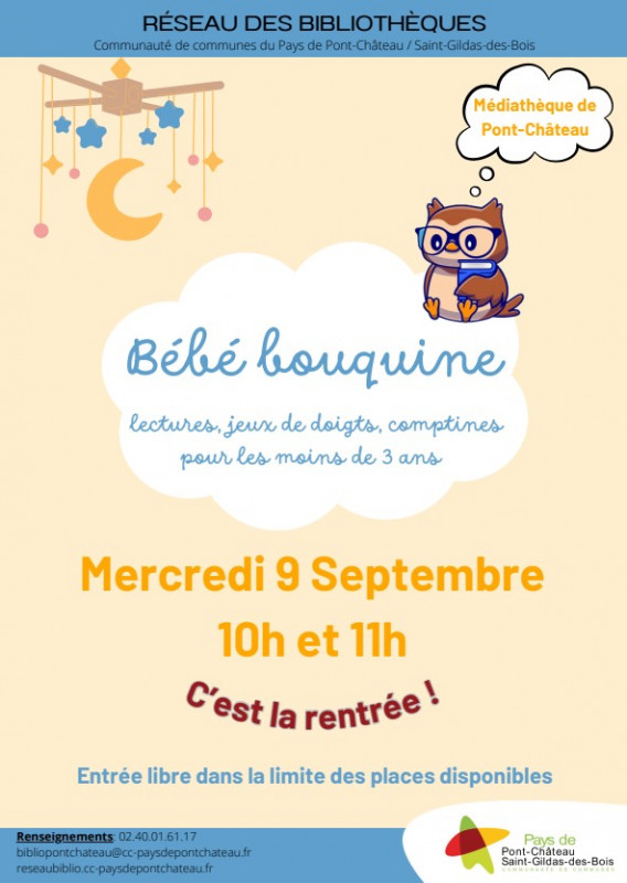 Bébé bouquine