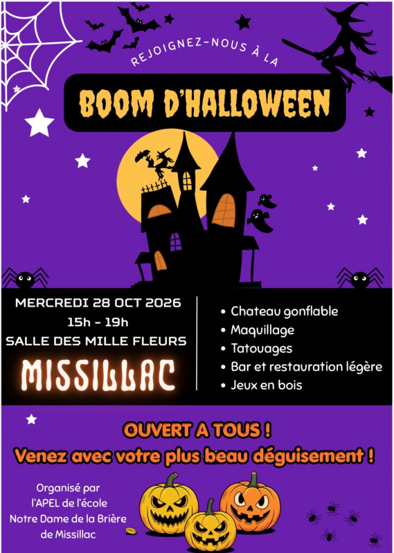 Boum d'Halloween - © bibliothèque intercommunale Boum d'Halloween