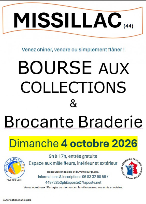 Bourse aux collections et brocante braderie - © Philapostel Bourse aux collections et brocante braderie