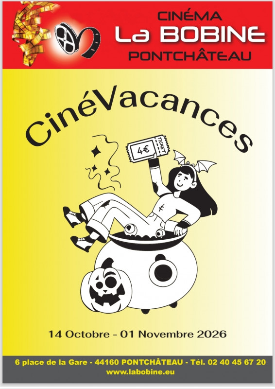 CinĂ©vacances - © cinĂ©ma la bobine CinĂ©vacances