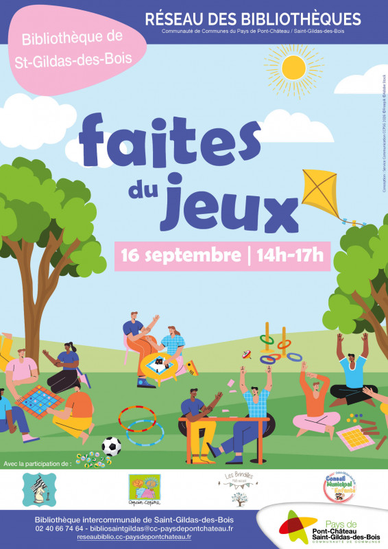 faites du jeux - © bibliothèque intercommunale faites du jeux