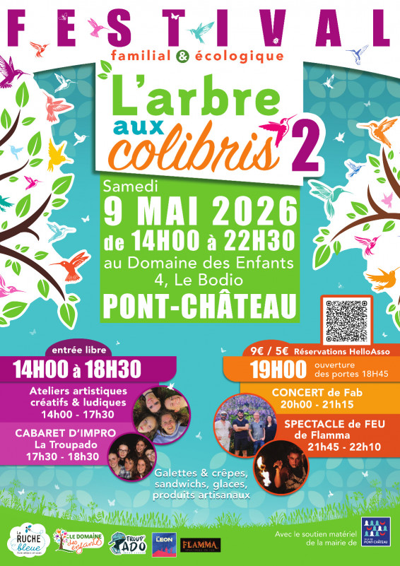 Festival l'arbre aux colibris