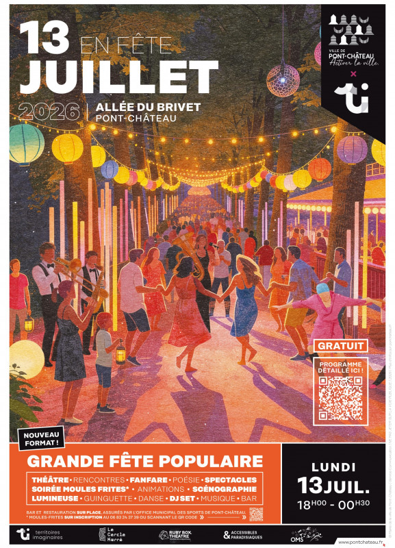 grande fête populaire - © mairie de Pont Château grande fête populaire