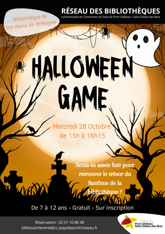 Halloween game escape game 