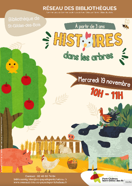 Heure du conte - © bibliothèque intercommunale Heure du conte