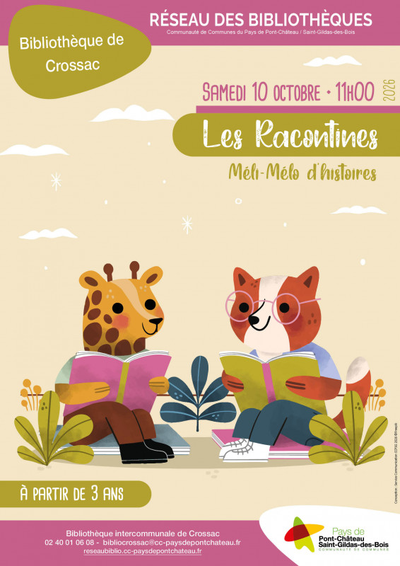 heure du conte - © bibliothèque intercommunale heure du conte