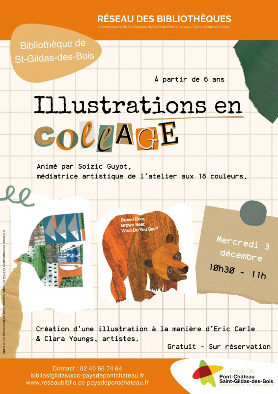 Illustrations en collage