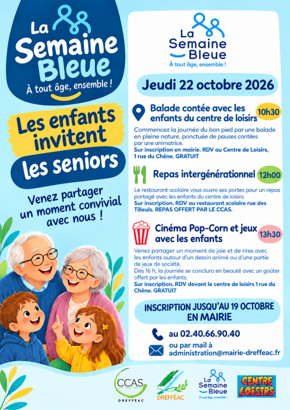 La semaine bleue à Drefféac