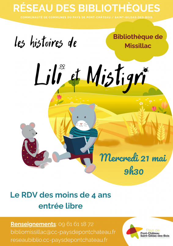 Les histoires de Lili et Mistigri
