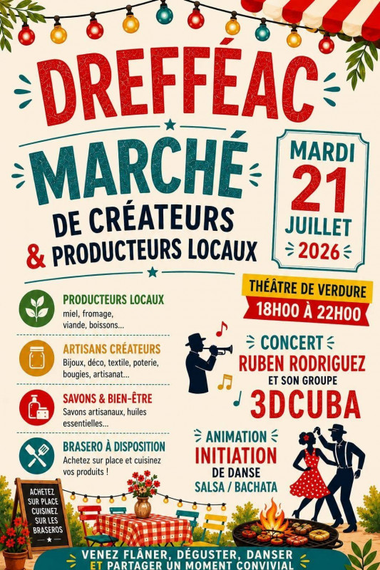 Marché de créateurs et producteurs locaux Marché de créateurs et producteurs locaux
