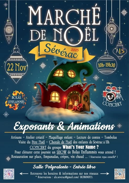 Marché de Noël à Sévérac Marché de Noël à Sévérac