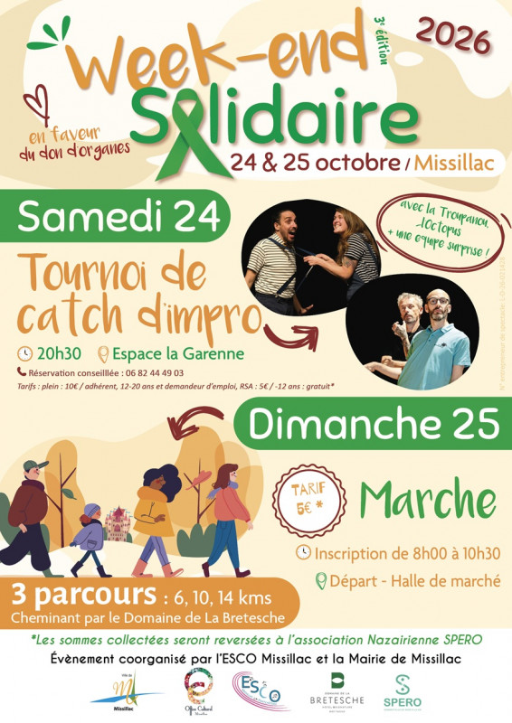 Marche solidaire - © Esco Missillac Marche solidaire