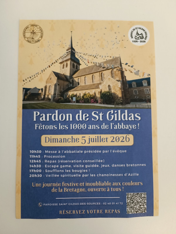 Pardon Saint Gildas 1000 ans