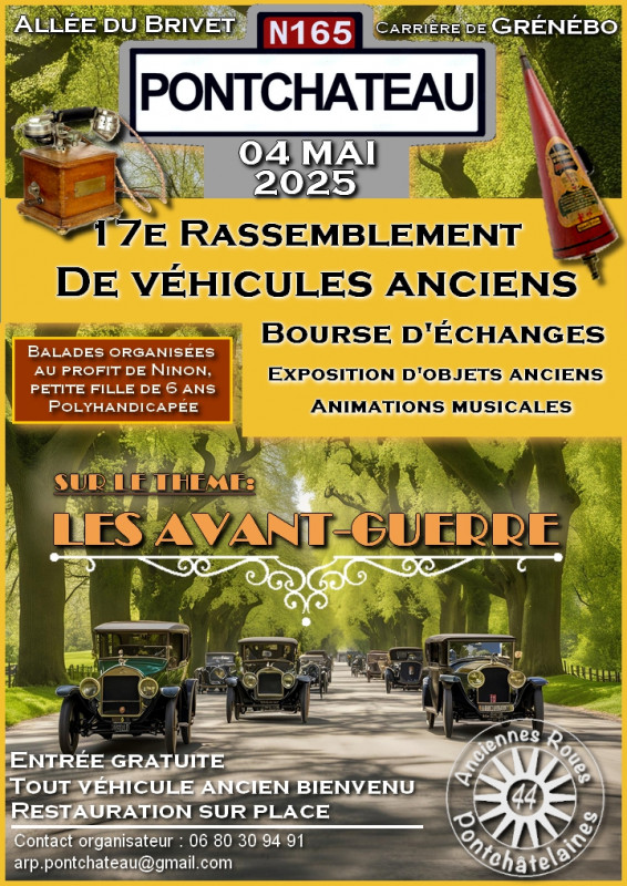 Rassemblement de véhicules anciens 