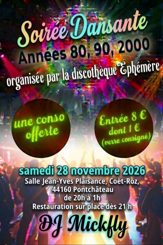 SoirĂ©e dansante - © discothèque Ă©phĂ©mère SoirĂ©e dansante